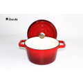 Enamel Cast Iron Casserole Dish / Stock Pot